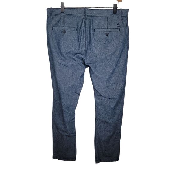 The Orginial Penguin by Munsing wear chambray straight-leg pants 34x 32 - Picture 2 of 9